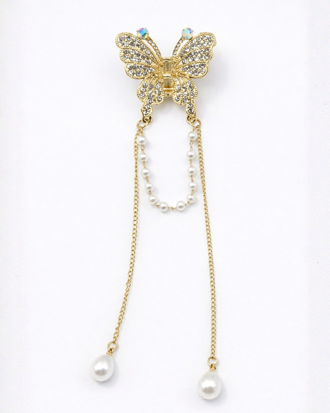 Pearlwing Butterfly Hair Clip