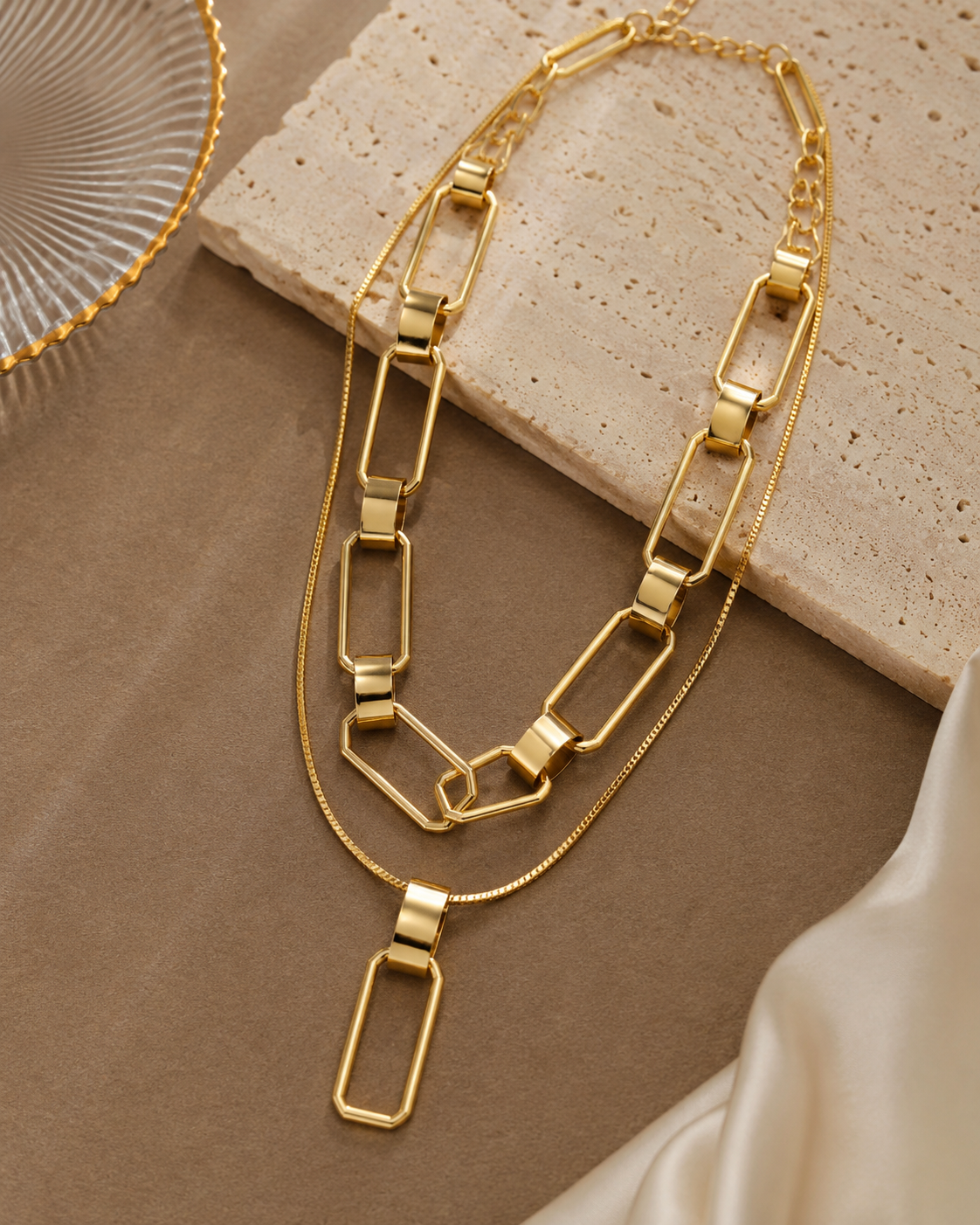 The Golden Hour Link Necklace