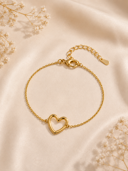 Trendy Heart Hollow Jewellery
