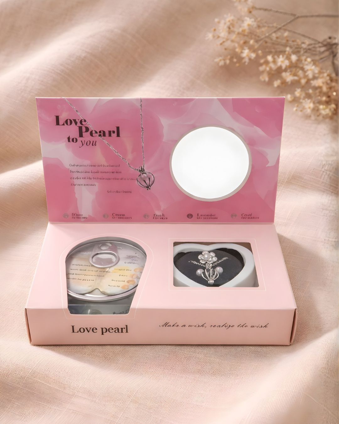 Oyster Pearl Necklace Set