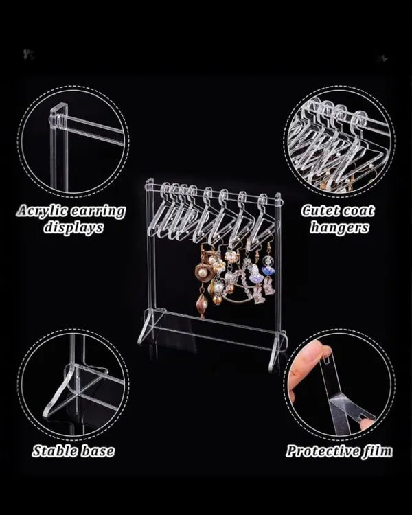 Acrylic Earring Hanger Style Stand