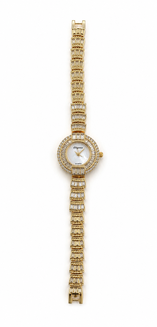 Luxe Crystal Watch