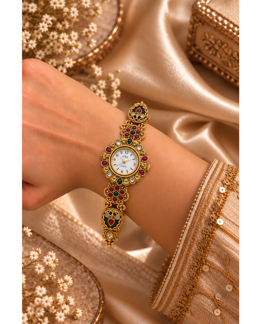 Kashmere Mehfil Heritage Ruby Watch