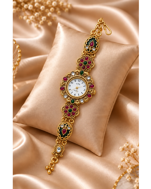 Kashmere Mehfil Heritage Ruby Watch