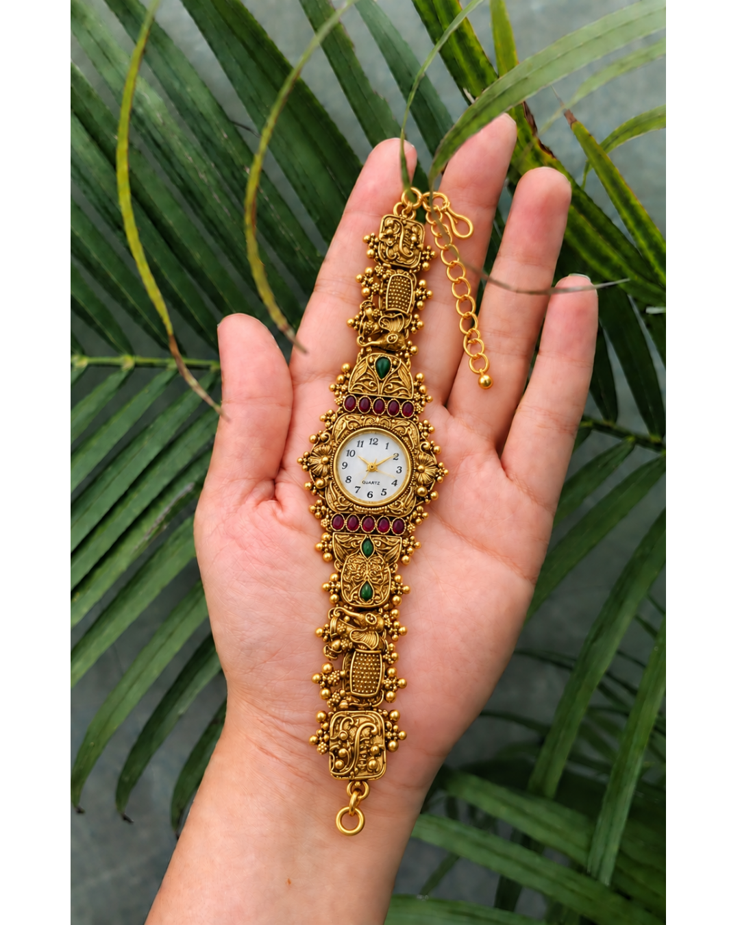 Kashmere Noor Heritage Gold Watch