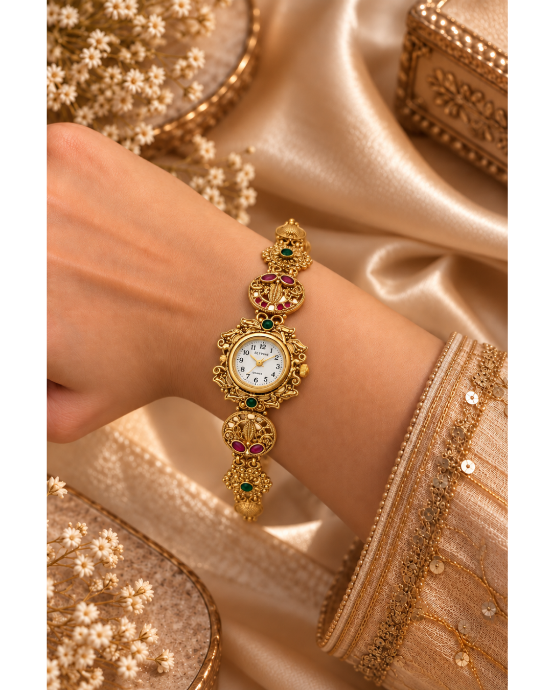 Kashmere Regal Gemstone Watch