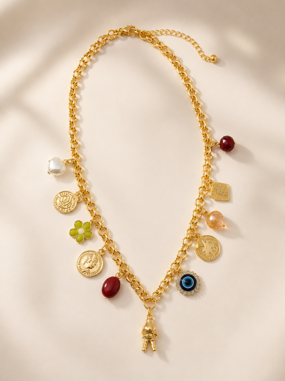 Lucky Trinkets Charm Necklace2