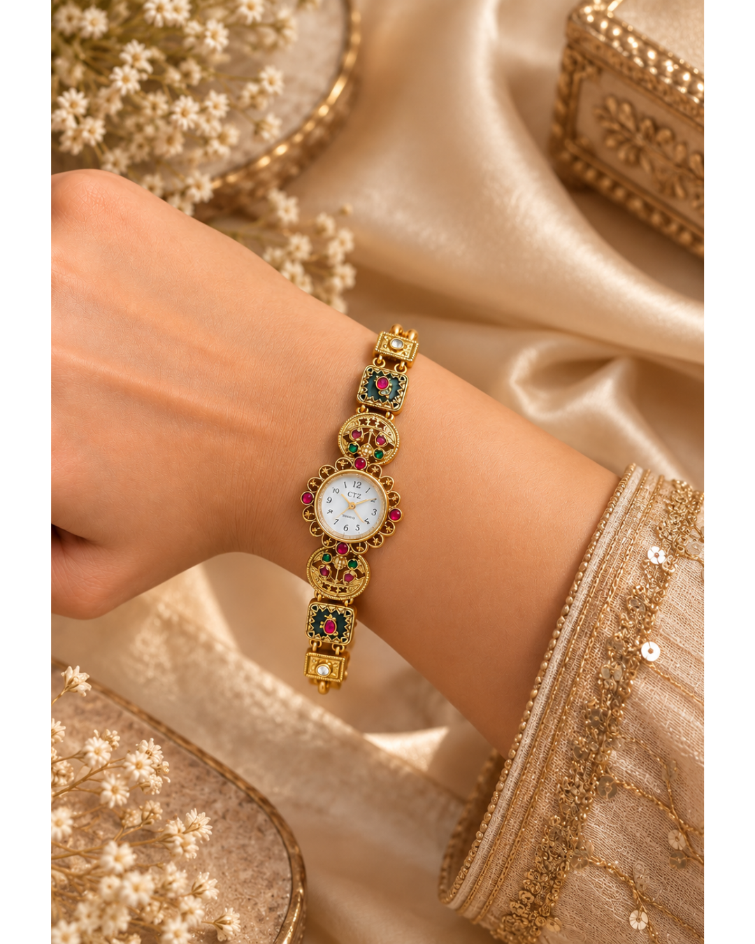 Royal Gemstone Kashmere Watch