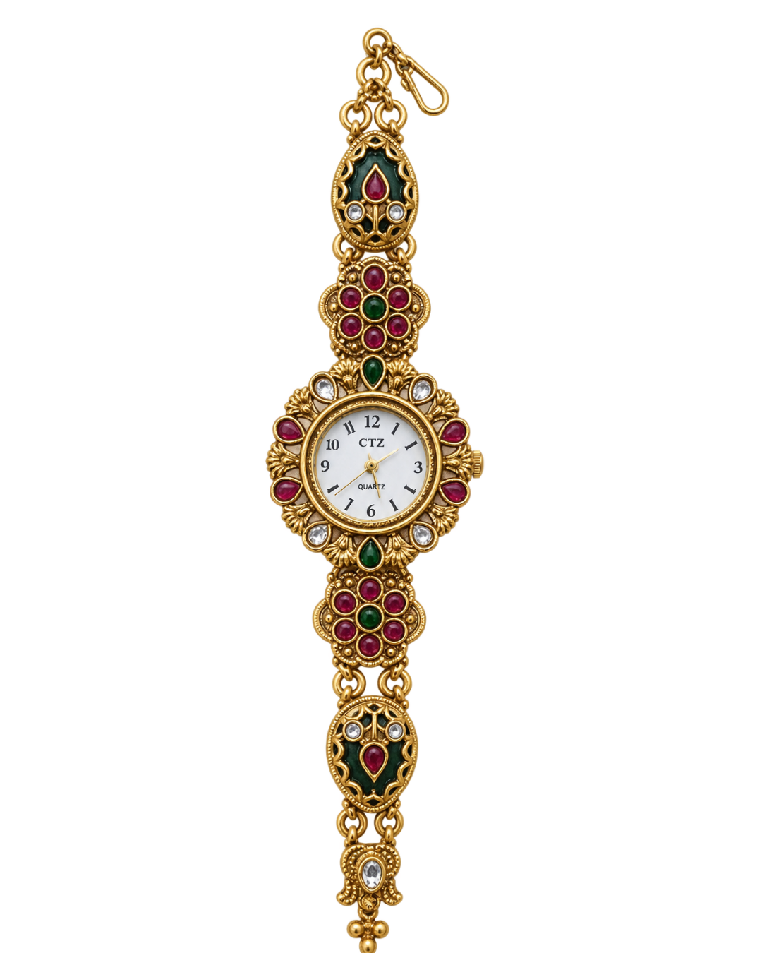 Royal Ruby Kundan Heritage Watch