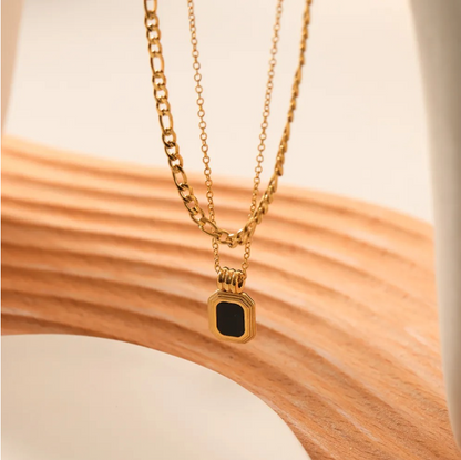Double Layer Shell Necklace