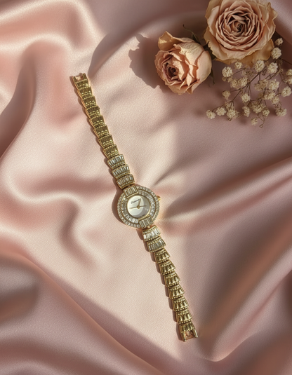 Luxe Crystal Watch