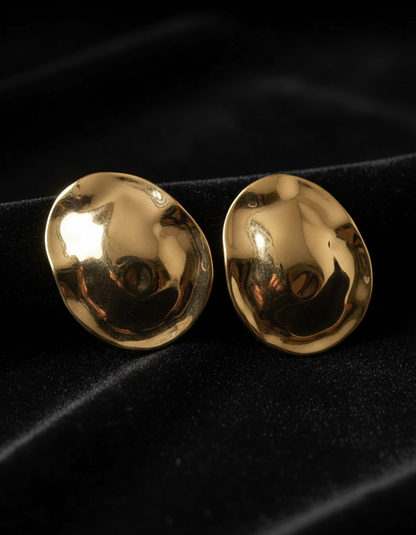 Golden Statement Earrings