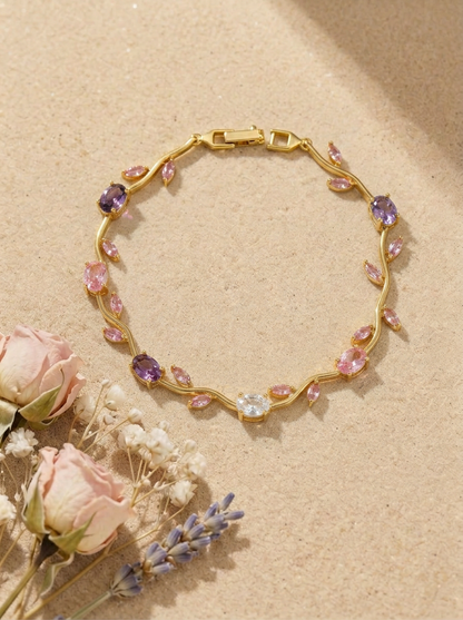 Multicolor Stones Tulip - Flat Lay