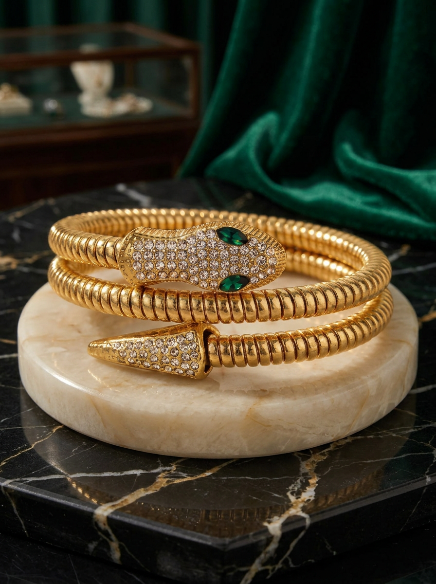 Snake Wraparound Bracelet - Lifestyle