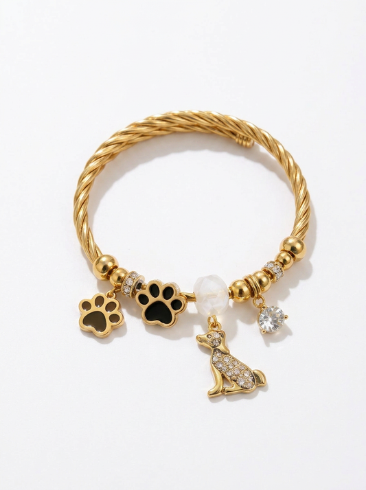 Dog Charm Bracelet