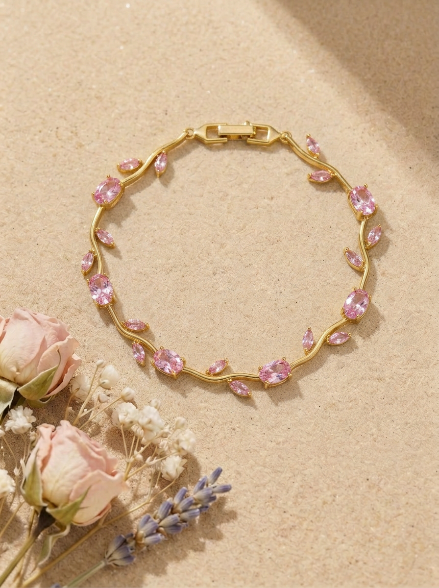 Pink Tulip - Flat Lay