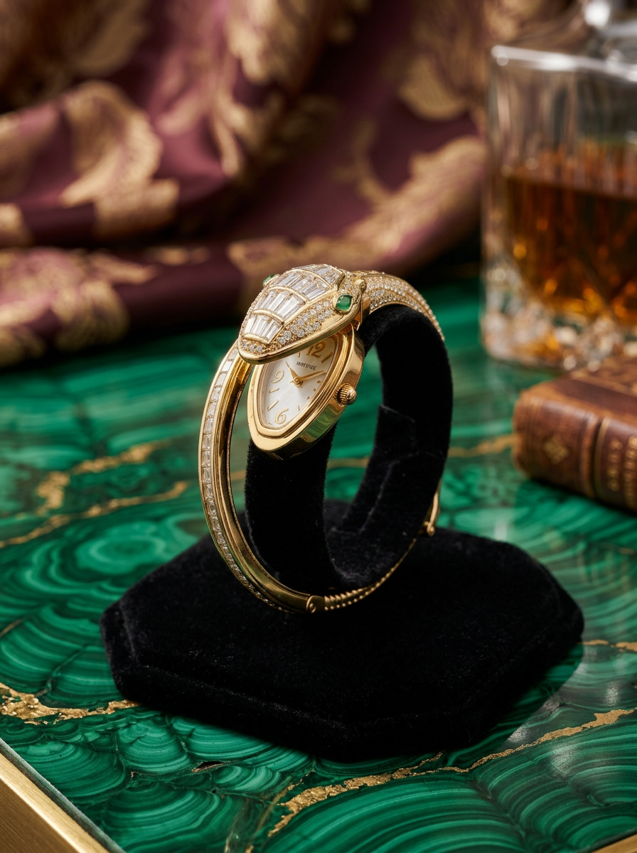 Snake Watch Bracelet - Lifestyle